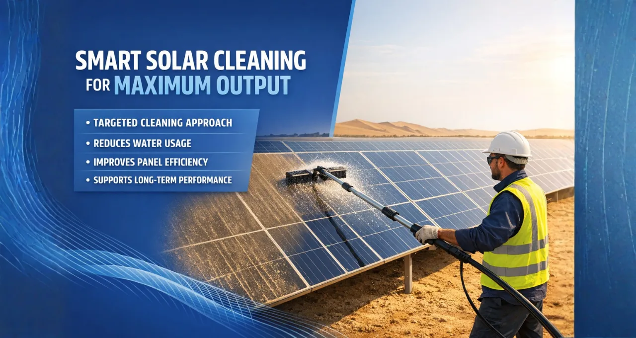 solar panel cleaning