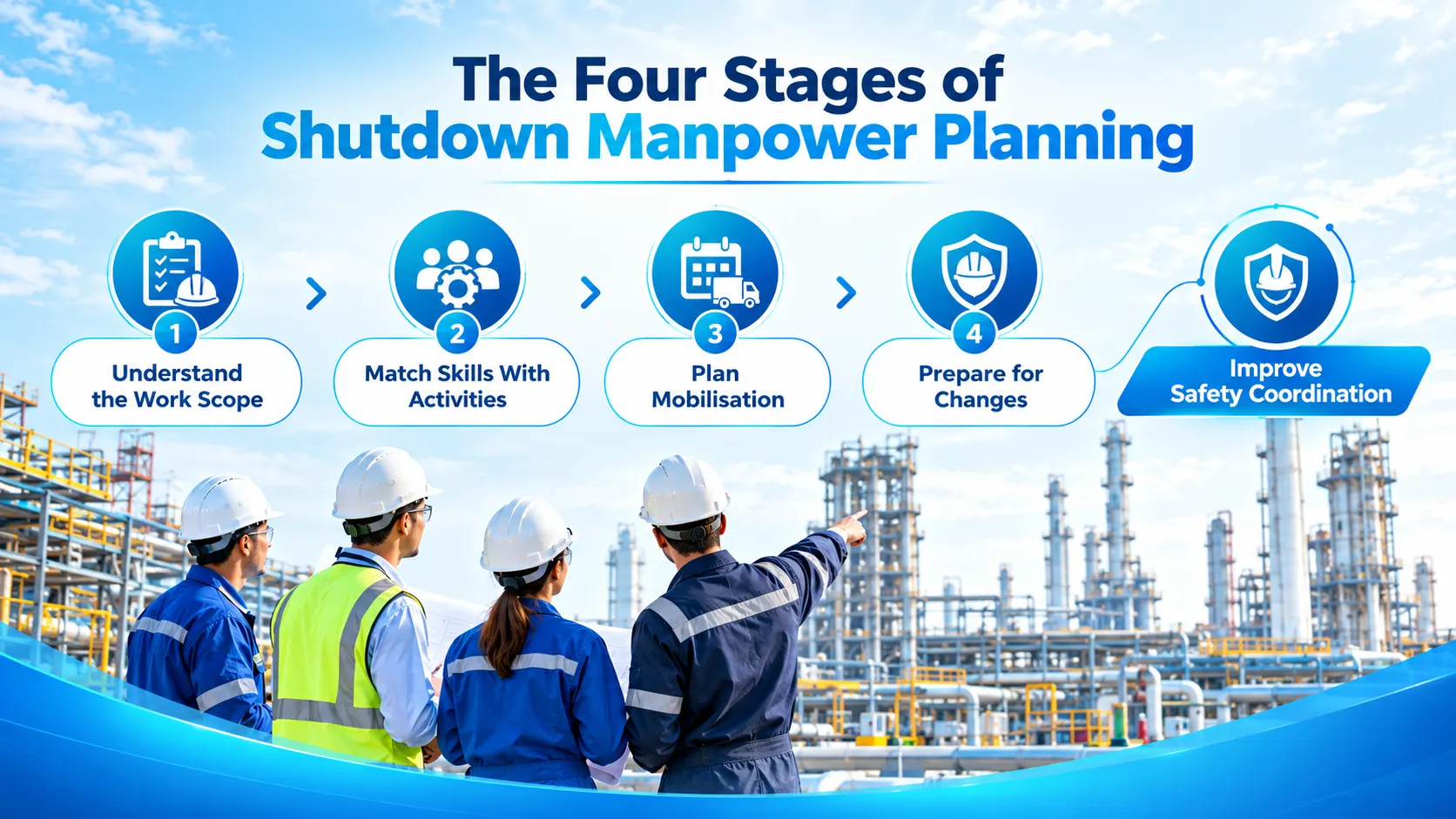 Oil & gas shutdown workforce
